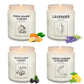 Natural Soy Aromatherapy Candle Set