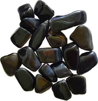 Blue Tiger's Eye Tumbled Stones — Clarity & Willpower Collection