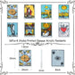 Celestial Tarot Charm Set — 8-Piece Artisan Collection